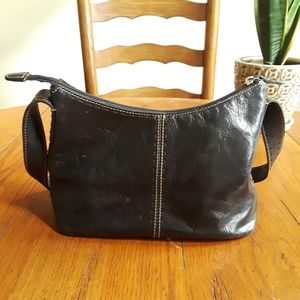 Fossil small leather shoulder bag